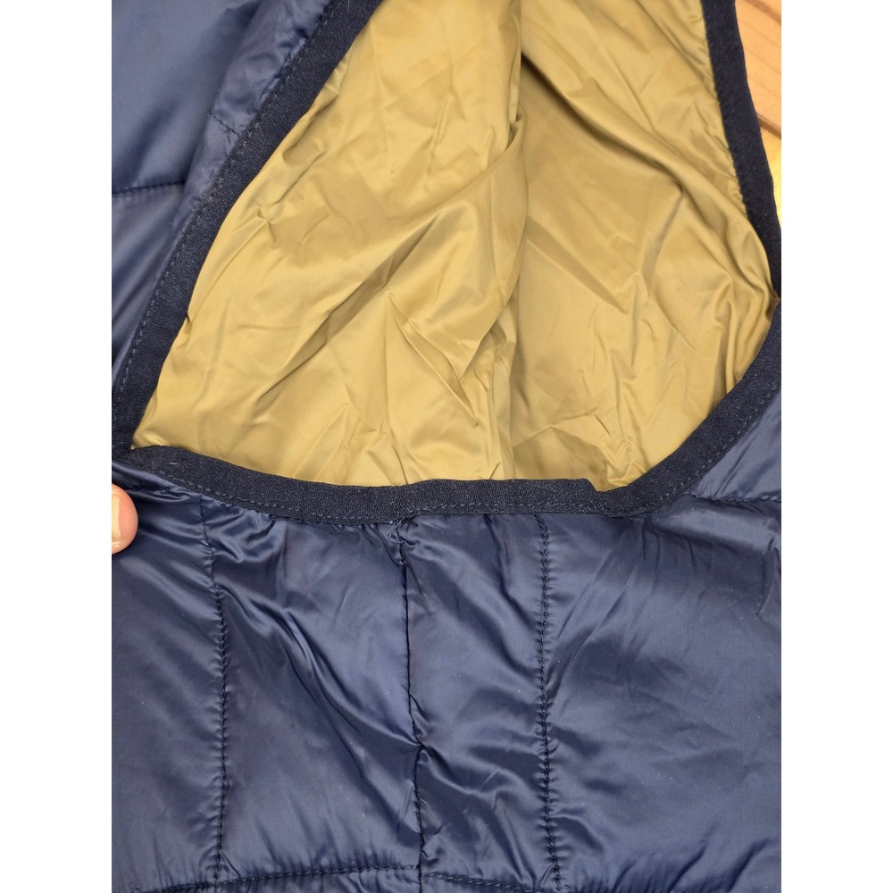 Dockers Puffer Vest Mens XXL Navy Blue Quilted Water Resistant - NEW - Picture 8 of 10